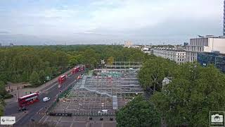 Marble Arch Mound time lapse  21 April 2021 [upl. by Piefer]