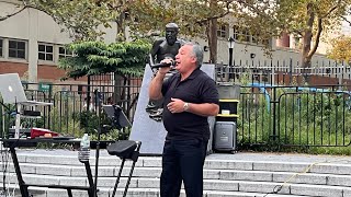 ‘Volare’ sung by Teo Ricciardella at Socrates Park in Astoria NY [upl. by Ailama343]