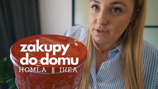 🛍 HAUL  ZAKUPY ZE SKLEPU IKEA I HOMLA  BĘDZIE METAMORFOZA GARDEROBY 🤩 [upl. by Oak]