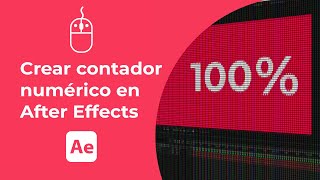 Crea un contador numérico en After Effects  QuickMaus  Tutoriales al punto [upl. by Denni63]