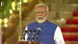 Modi Takes Oath as Prime Minister for the Third Term  PM Modi Oath Ceremony 2024 [upl. by Chadbourne]