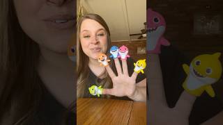 Baby Shark Finger Family Fun 🦈kidssongs kidslearning [upl. by Jesse793]