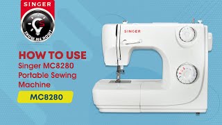 How to use Singer 8280 Portable Sewing Machine [upl. by Eleen]