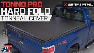 20092014 F150 Tonno Pro Hard Fold Tonneau Cover Review amp Install [upl. by Nnaeirb866]