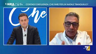 Contagi Covid Fabrizio Pregliasco quotSiamo in una fase di crescita purtroppo non cè [upl. by Wadell]