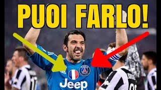 BUFFON AL PSG PER LA CHAMPIONS NON SAREBBE INFAME [upl. by Ossie]