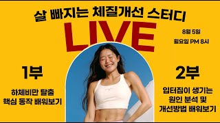 하체비만 탈출 핵심동작 amp 입터짐이 발생하는 원인 및 개선방법  체질개선 챌린지 3주차 [upl. by Enilatan]