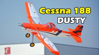 Dusty Dynam Cessna 188 RC Plane Review 迪乐美C188飞机总动员航模试飞 [upl. by Nadabas]