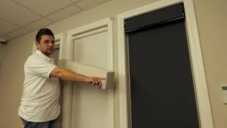 DIY Roller Blinds how to measure and install a pelmet [upl. by Langley]