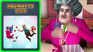 Scary Teacher 3D  miss T Highway to Love Walkthrough iOS Android [upl. by Nevile]