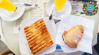 Petit Déj à Naples  Test de Parigina amp Sfogliatella  Douceurs sucrée et salée [upl. by Vyner109]