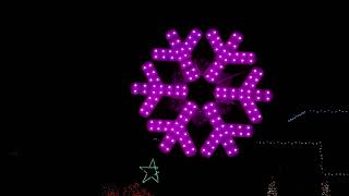 New for 2017 LED Snowflake  ArduinoFastLED controlled [upl. by Anirres]