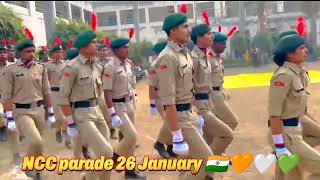 ncc parade 26 january ncc full parade national nccarmy ncc army armylover parade republicday [upl. by Ogilvy885]