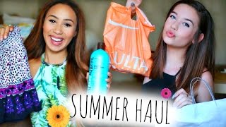 HUGE Summer Collective Haul ft MakeupbyMandy24  MyLifeAsEva [upl. by Atinaej143]