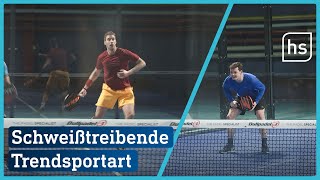 So funktioniert PadelTennis  hessenschau [upl. by Steere629]