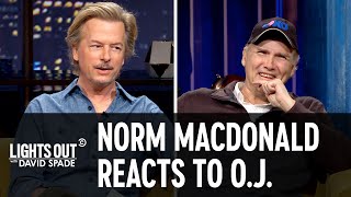 Norm Macdonald Reacts to OJ Simpson’s Twitter  Lights Out with David Spade [upl. by Higbee]