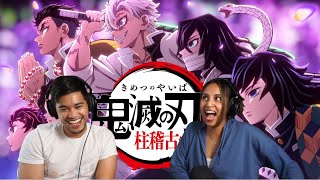 Married Couple Watches Anime  Demon Slayer 4x1 Reaction  Hashira Training Arc [upl. by Feldt265]