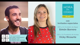 Hora del Código En Vivo Episodio 3 Información Digital con Simón Borrero y Vicky Ricaurte [upl. by Ylrebmik]