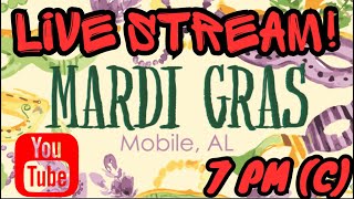 Mobile Alabama Mardi Gras LIVE [upl. by Aynam718]