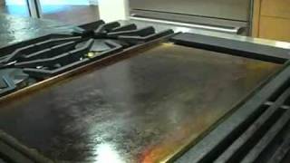 chef scotty cleaning griddle mov [upl. by Popelka753]