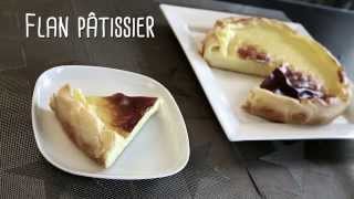 Recette de flan pâtissier un classique 100 gourmand [upl. by Amihc]