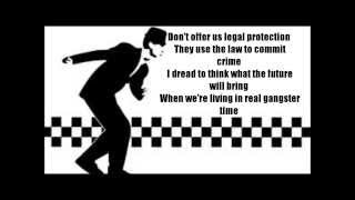 The Specials  Gangsters Lyrics [upl. by Ajat837]