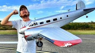 CRASHING Twin Motor RC AIRPLANE [upl. by Ariaek]