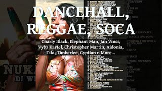 Dancehall Reggae Soca Mix Nukanaka Ft Ft Charly Black Elephant Man Jah Vinci Vybz Kartel [upl. by Naryk]