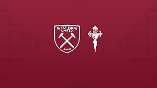 West Ham v Celta Vigo  PreSeason Friendly  Full Match [upl. by Mairym770]