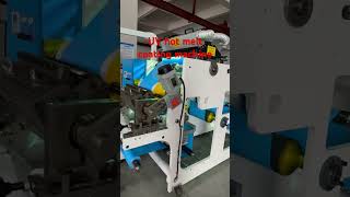 UV hot melt adhesive coating machine [upl. by O'Malley]