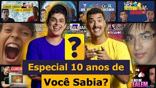 A HISTÓRIA do VOCE SABIA  MAIS de 10 ANOS em 40 MINUTOS [upl. by Orji34]