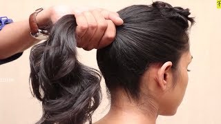 Different Ponytail Hairstyles for Short Hair ★ Simple and beautiful hairstyle for Ladies ★ Updos [upl. by Didier788]