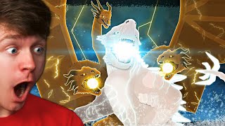 SHIMO vs KING GHIDORAH the ULTIMATE BATTLE Reaction [upl. by Reggis]