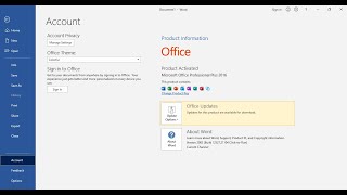 Microsoft Word Activation 2020  Windows 10 [upl. by Elmira338]