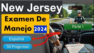 Preguntas para el Examen de Manejo en New Jersey en Español Gratis 2024 [upl. by Velick898]