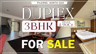 3 BHK Luxury Duplex Penthouse for Sale in Pilerne North Goa  Hill View  ₹490 Cr [upl. by Ressan]