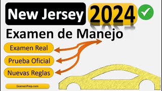 Examen Teórico de Manejo New Jersey 2024 Las 50 Preguntas Esenciales [upl. by Clerc]