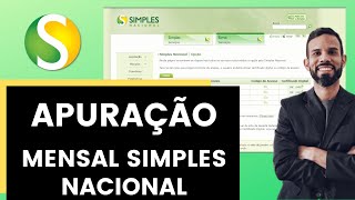 SIMPLES NACIONAL apuração mensal DAS  PASSO A PASSO na prática [upl. by Nunci]