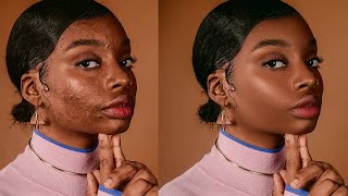 How To SMOOTH SKIN Using FREQUENCY SEPARATION In Photoshop  Skin Retouching Tutorial [upl. by Eahsel]