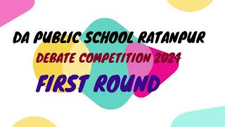 DEBATE COMPETITION 2024 FIRST ROUND [upl. by Oigaib]