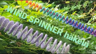 DIY  No 36  Windspinner häkeln  Häkelanleitung für diese Drehdinger  Spiralen  für Anfänger [upl. by Foss120]