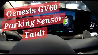 Genesis GV60 Parking sensors fault [upl. by Yaya]