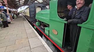 Back to the Forties weekend on the Cholsey amp Wallingford Rly with Kilmersdon 280924 [upl. by Ahsytal]