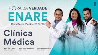 Hora da Verdade Clínica Médica ENARE Residência Médica 2024  2025 Parte 2 [upl. by Gibeon]