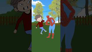 Help to get stronger than spiderman Animation meme funny shorts [upl. by Nwahsan]