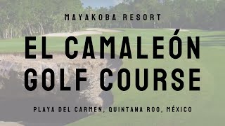 Mexico El Camaleón Golf Club at Mayakoba Resort [upl. by Alliuqaj]