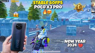 New Year Gameplay on Poco x3 pro🔥Pubg test in 2024😍Livik Gameplay power of Snapdragon 860 [upl. by Aserret237]