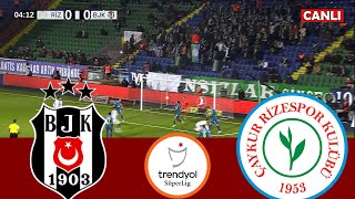 BEŞİKTAŞ RİZESPOR MAÇI CANLI İZLE [upl. by Eelik299]