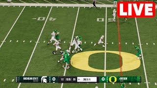 NCAAF LIVE🔴 Michigan State Spartans vs Oregon Ducks  Week 6 Full Game  2024 College Football 25 [upl. by Hardin313]