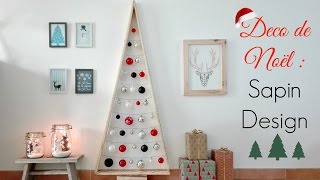 Déco de Noël  Sapin design en palettes [upl. by Naols648]